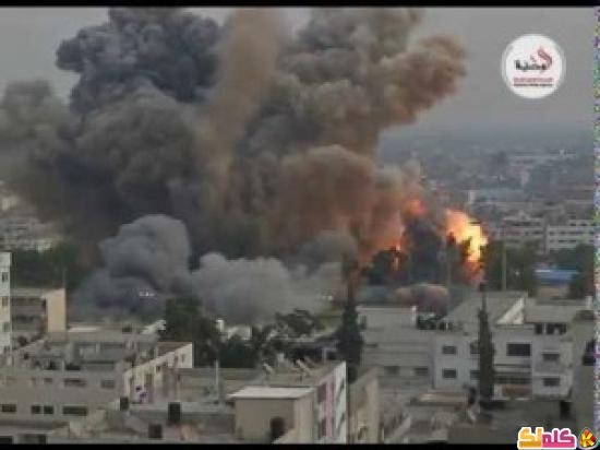 40 ثانية تصف العدوان على غزة الجريحة فيديو
