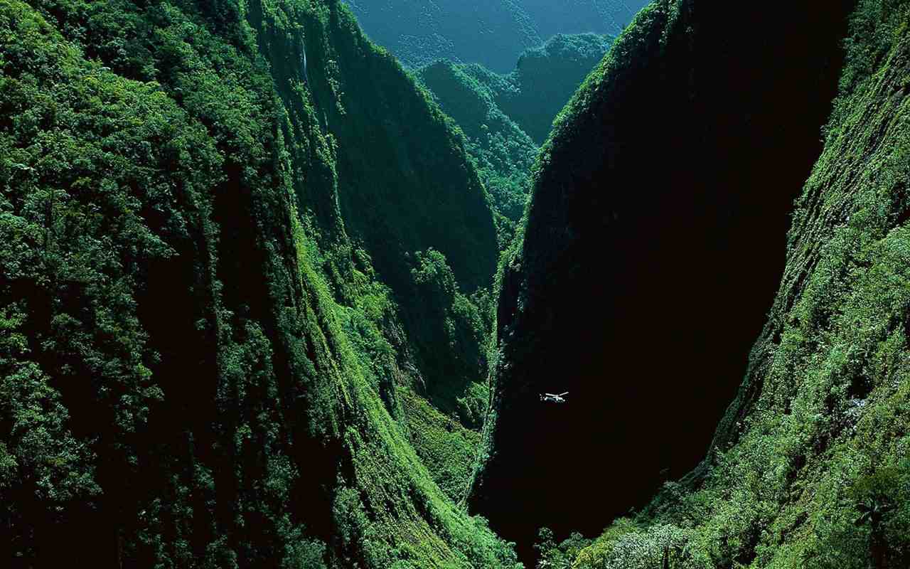 The Gorges of the Bras de Caverne, island of Reunion, France