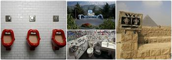 صور في اليوم العالمي للمراحيض أفخم وأقذر التصاميم حول العالم