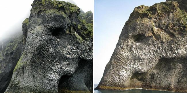 صخرة الفيل في آيسلندا عندما تمارس الطبيعة فن النحت فإن النتيجة تكون حتماً خرافية