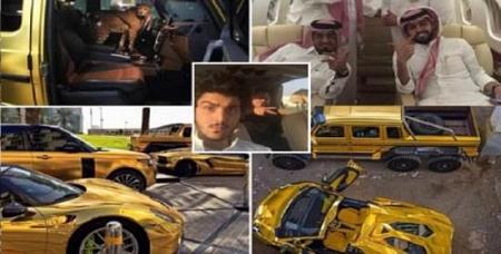 من هو الملياردير السعودي صاحب السيارات الذهبية في شوارع لندن