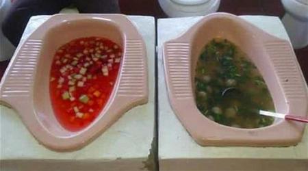 بالصور مطعم المرحاض في إندونيسيا لرفع الوعي بالنظافة