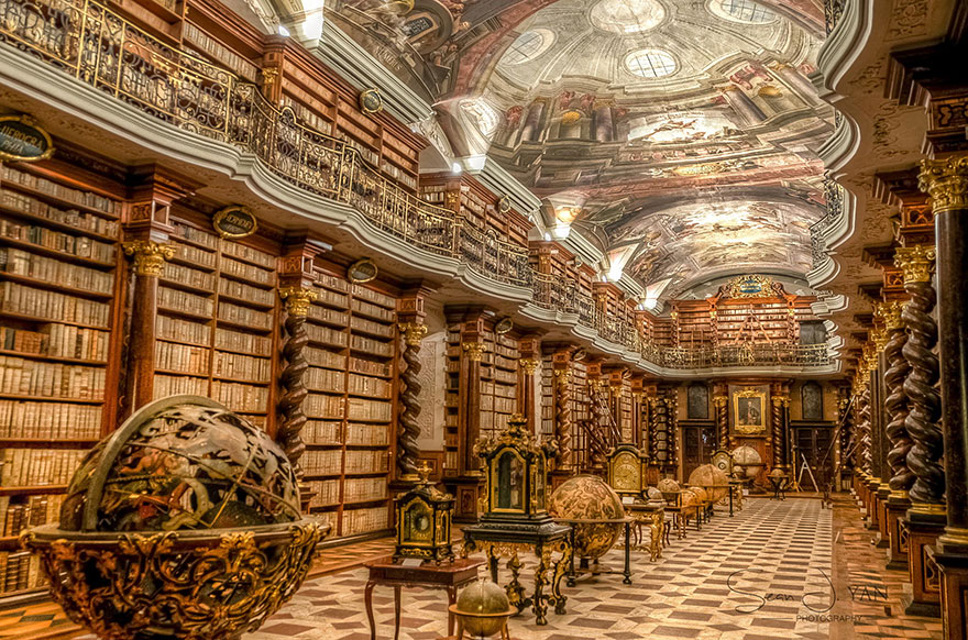 صور أجمل مكتبة في العالم