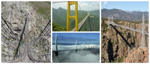بالصور أخطر 5 جسور في العالم