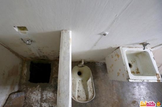 صور حول العالم النفق داخل زنزانة السجين الهارب بالمكسيك