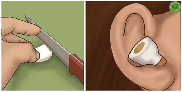 ماذا يحدث لو وضعت فص من الثوم في الأذن 