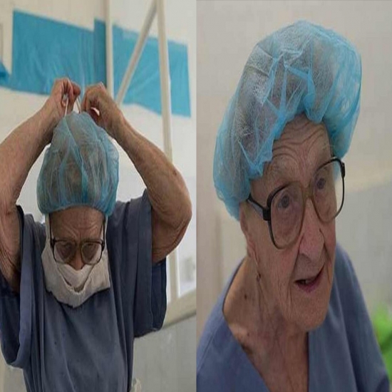 بالفيديو فى الـ 88 من عمرها و لازالت تجري الجراحات 