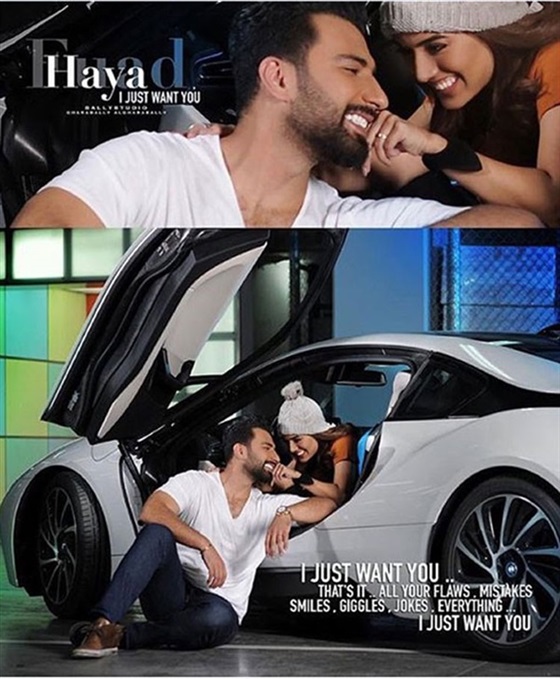 صور ممثلة كويتية مع زوجها تشعل «إنستجرام»