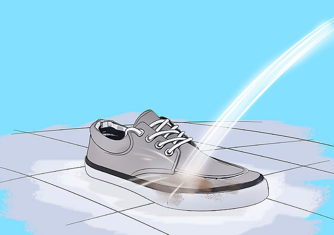 طريقة ذكية لتجفيف حذاءك المبلل بسرعة