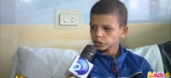 فيديو جريمة بشعة تهز مصر إنفجار أمعاء طفل بعد نفخه بمنفاخ