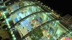 الفخامة الفائقة لتحفة دبي المعمارية مول العالم فيديو