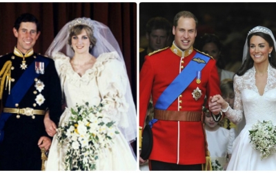 5 شرائح من كعكات زفاف أشهر ملوك بريطانيا في مزاد للبيع