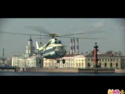 حركة بهلوانية من طائرة هيلوكابتر فيديو