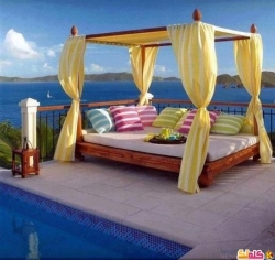 صور لعشاق الاسترخاء غرف نوم في عرض البحر 