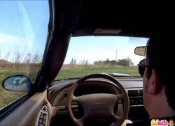 فيديو نجا من الموت بعد أن فقد وعيه أثناء القيادة لمدة 35 ثانية