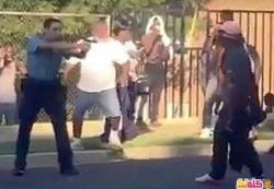 شرطى أمريكى يطلق النار على فتاة سوداء