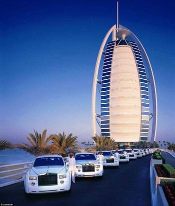 برج العرب جميرة, دبي فندق الـ 7 نجوم
