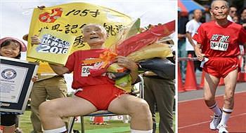 ياباني عمره 105 أعوام يسجل رقما قياسيا بسباق 100 متر