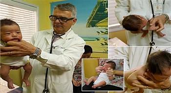 طبيب أطفال يبتكر طريقة سحرية لحمل الرضع ووقفهم عن البكاء
