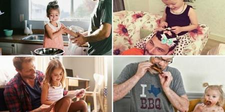 9 صور رائعة جمعت الآباء مع بناتهم 