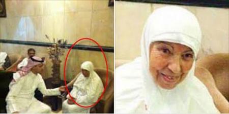 فاطمة التونسية تستعيد بصرها امام الكعبة بعد 57 عام من فقدانه
