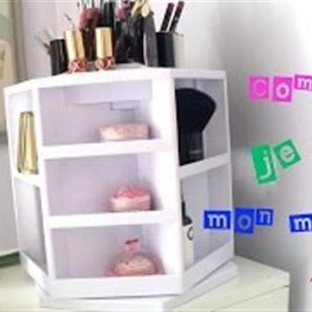 بالفيديو أسهل طريقة لترتيب المكياج في غرفتك