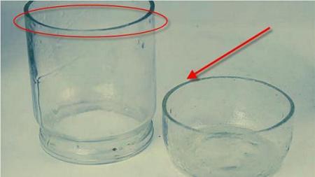 تعلم بالفيديو الطريقة الامثل والانسب لتقطيع الزجاج فى المزل باستخدام الماء و الزيت فقط