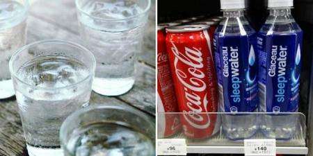كوكا كولا اليابان تنتج زجاجات مياة تساعد على النوم والاسترخاء وداعاً للأرق