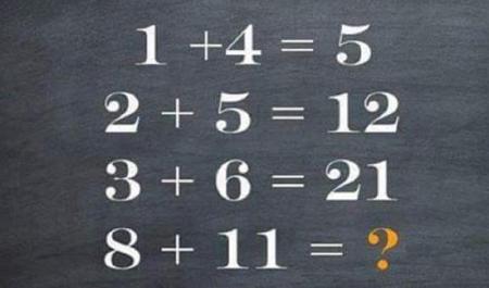 أتعتقدون أن الجواب واضح في هذا الاختبار ؟ فقط شخص من أصل ألف استطاع أن يحل هذه المعادلة