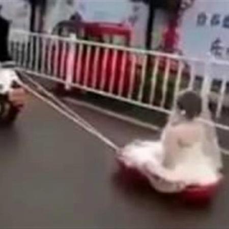 بالفيديو عريس يعاقب عروسته بطريقة غريبة في الزفة