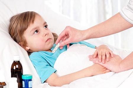 أسباب وعلاج حمى التيفود عند الأطفال