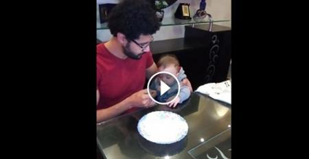 بالفيديو شاهد ماذا حدث لرضيع تركته أمه مع خاله