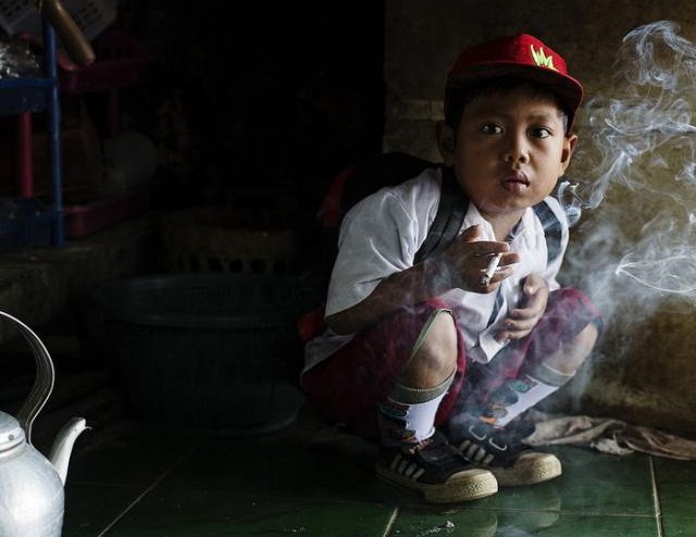 اندونيسيا ، بلد المدخنين الصغار