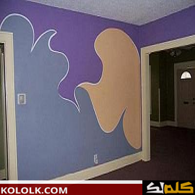 طريقة طلاء الجدران