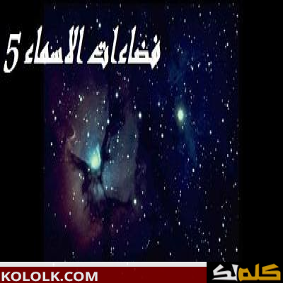 العربية..وفضاءات الأسماء 5
