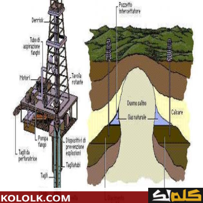 كيف تصبح وتكون النفط في باطن الارض
