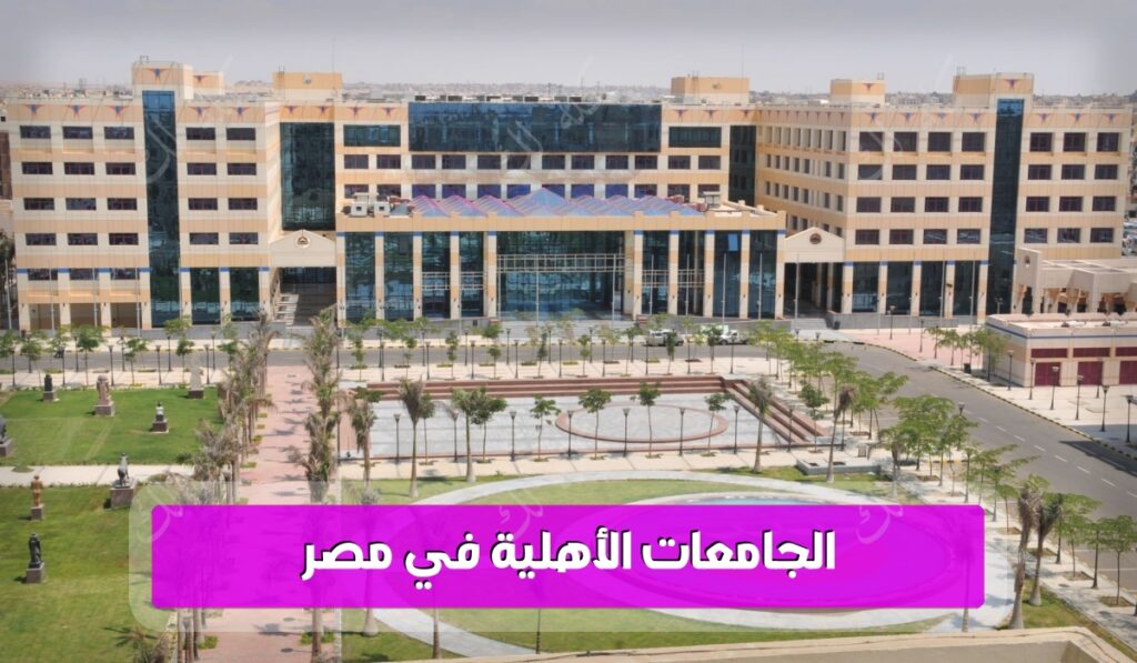 الجامعات الأهلية في مصر