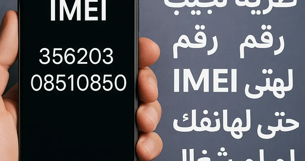 طريقة تجيب بيها رقم IMEI