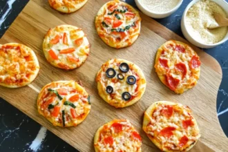 طريقة عمل ميني بيتزا للأطفال في البيت بطعم المطاعم 2 362e21a36e6cc3271ede7dfe7fd1f474