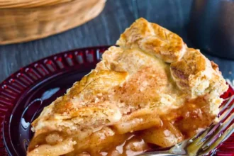 فطيرة التفاح المكرملة.. حلوى منزلية ذهبية بطعم يذوب في الفم 1 Apple Pie 2 1024x1536 1