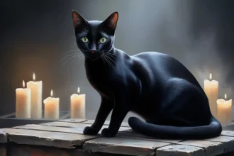 القط الأسود في المنام.. تفسير شامل لرؤية القطط ودلالاتها الخفية في الحلم 2 Black cat dream meaning