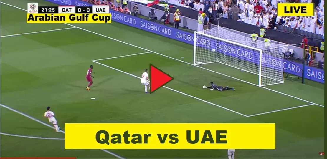 بث مباشر لايف قطر ضد الإمارات في كأس آسيا تحت 23 عامًا.. الموعد والقنوات 1 Qatar vs UAE Live Arabian Gulf Cup Zain Khaleej 2023