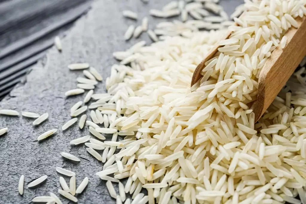 basmati rice grains