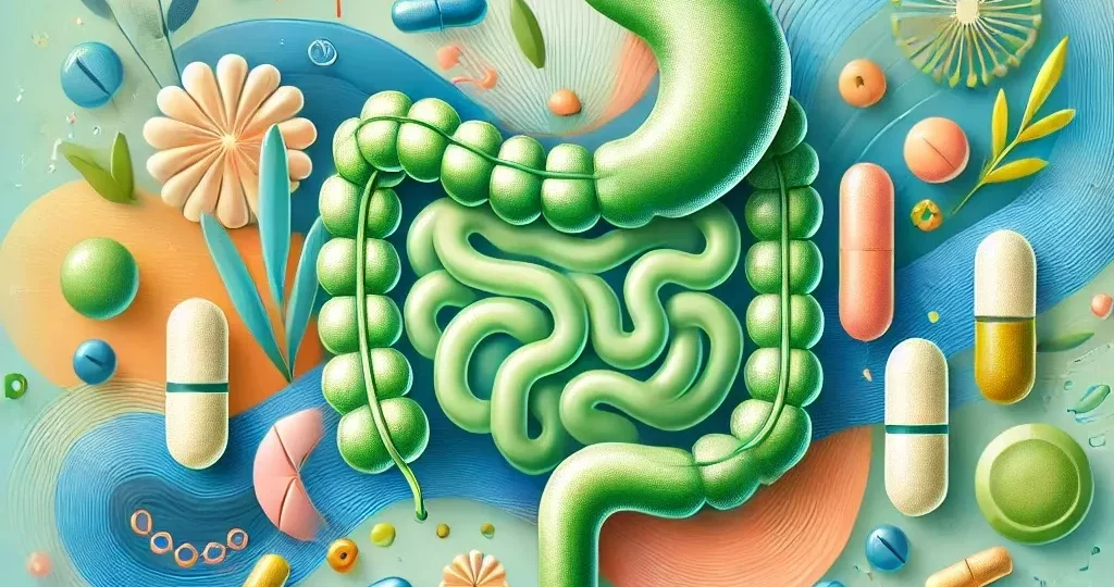 أطعمة يومية تفسد صحة الأمعاء بهدوء وحلول ذكية لحماية الميكروبيوم 1 gut microbiome healthy foods illustration