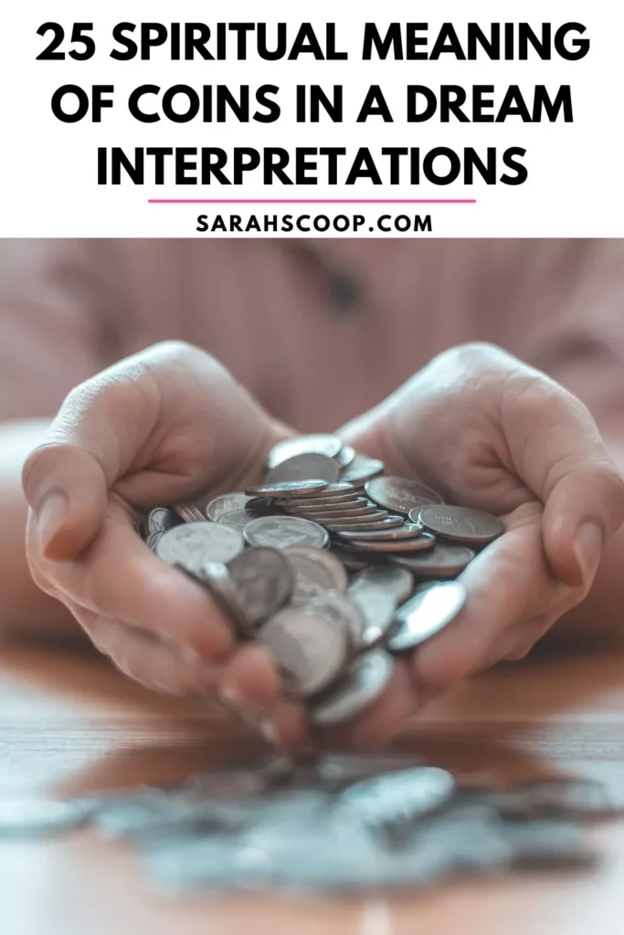 spiritual meaning of coins in a dream