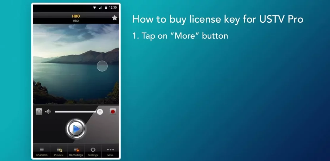 تطبيق USTV Pro لمتابعة القنوات العالمية بجودة مستقرة على أندرويد 1 USTV Pro Android app