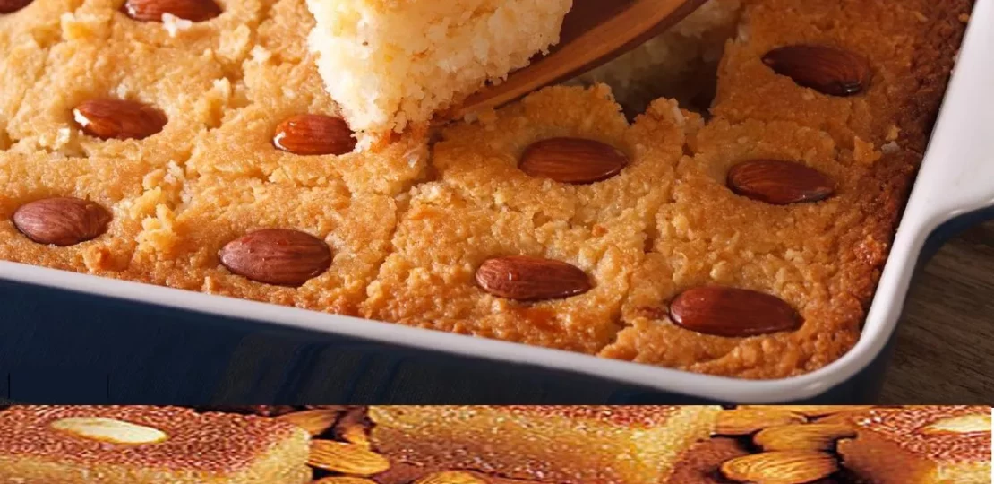 طريقة عمل البسبوسة الناجحة في البيت بطعم المحلات وبقوام مظبوط 1 basbousa dessert