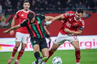 موعد مباراة الأهلي والجيش الملكي في أبطال أفريقيا 1 Cairo Stadium football match night
