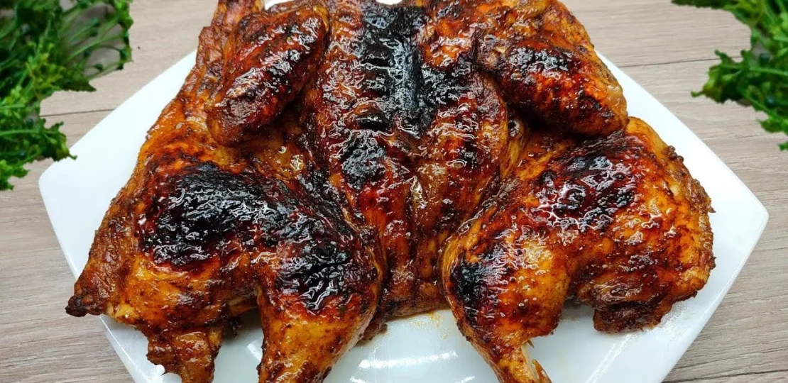 الفراخ المشوية على الفحم بطعم المطاعم وسر الطراوة المثالية 1 charcoal grilled chicken