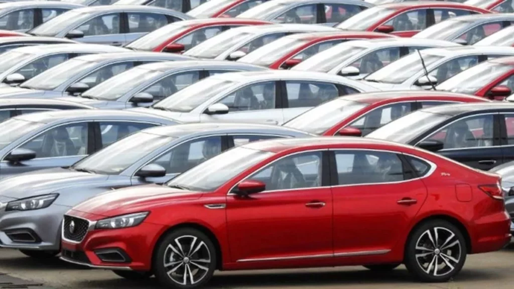 china electric cars showroom price tags
